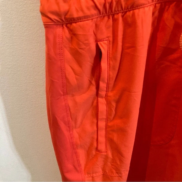 ATHLETA Expedition Dress Flame  Orange Shorts Quick Dry Zipper Pockets Dress - Picture 5 of 13